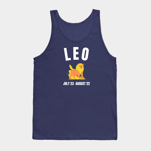 Leo star sign Tank Top by InspiredCreative
